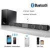 New Wireless Bluetooth Soundbar Hi-Fi Stereo Speaker Home Theater TV Strong Bass Sound bar Subwoofer,with/without