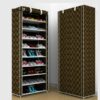 Wholesale Factory Modern 100 Pair Shoe Rack Designs Wooden Fittings