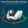 PS5 DualSense Controller Controller Pad Charging Station Dock
