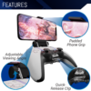 Orzly Mobile Gaming Clip Phone Holder for Playstation 5 PS5 Dualsense Controller