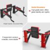 OneTwoFit Multifunktionale Wall Mounted Pull Up Bar Power Tower Set Chin Up Station Home Gym Workout Strength Training Equipment Fitness Dip Stand Supports to 330 Lbs OT076 - Crazy Ass Deal
