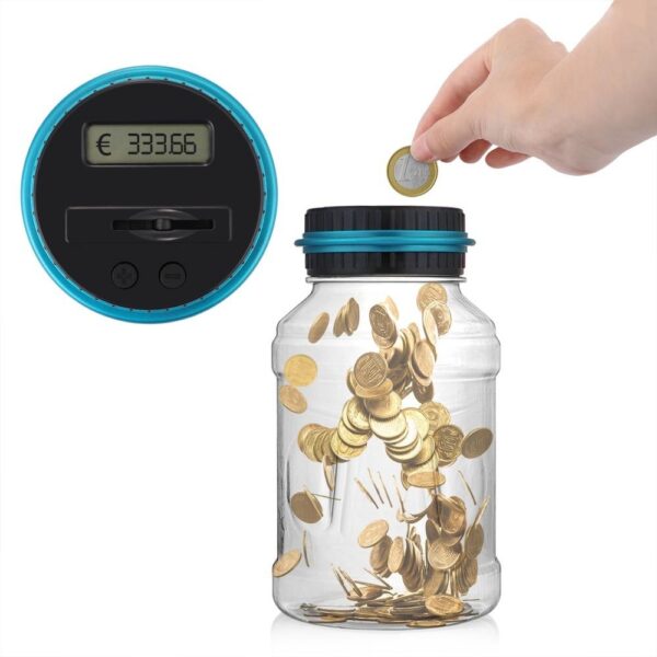 LCD Coin Counting Box