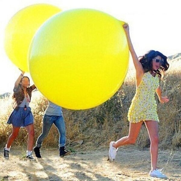 1pcs 36 inch Colorful Big Latex Balloons Helium Inflable Blow