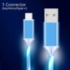 Led Light USB Charger Cable 3 in 1 Fast Charging For Lightning Type C Micro Android For iPhone iPad 1 interface / 3in1 - Crazy Ass Deal