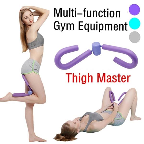 Leg Muscle Exerciser | Multi-function Leg Muscle Arm Chest Waist Exerciser Workout Machine Gym Home Sports Fitness Equipment for Thigh Master