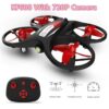 KF608 Mini RC Drone With 720P Camera Super Stabilized Quadcopter Altitude Hold Headless Mode 8mins Flight Time
