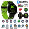 Color Screen Smart Bracelet, IP67 Waterproof Sport Smart Watch, Heart Rate Blood Pressure Sleep Fitness Wristband, Pedometer Call SMS Sedenetary Reminder Activity Tracker, Smartband for IOS Android Smartphone - Crazy Ass Deal