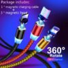 Magnetic Charger Cable Fast Charging Micro USB Type C Cable For iPhone Samsung Xiaomi Huawei Mobile Phone Magnet Wire - Crazy Ass Deal