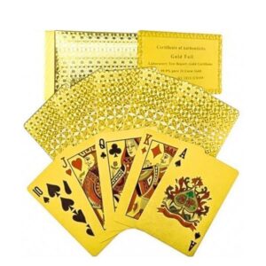 Matte Plastic Waterproof PET Poker Cards for Table Games