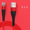 1/2/3M 10FT USB Type-C High Tensile Durable Braided USB Cables Fast Charging Data Transmission Micro Usb Type-C for iPhone iPad Android Samsung Huawei Moto Blackberry - Crazy Ass Deal