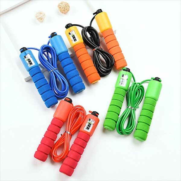 Professional Crossfit Jump Rope | Professional Crossfit Jump Rope Skip Speed Weighted Jump Ropes Anti-Slip Handle Counting Jump Rope Training Workout Equipments