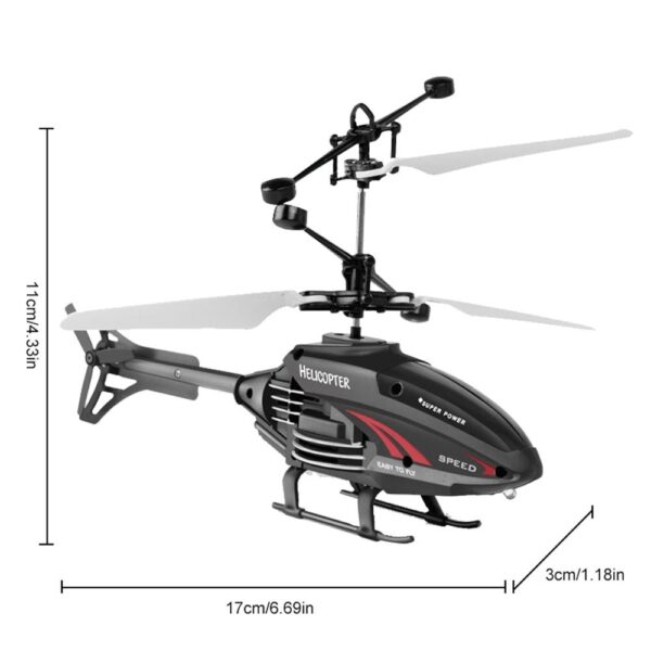 Mainan Helikopter Mainan Terbang RC dengan Pengendali Jarak Jauh