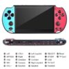 New X12 Plus 7-inch HD Large Screen 16G ROM Retro Handheld Game Console with Built-in Free 30000 Games Dual Joystick with PSP GBA FC GB FC GBA Gaming Headset - Crazy Ass Deal