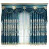4acurtains for Living Room Bedroom European Embroidered Vertical Blinds Curtains with Screens Cord Embroidery Stack Flowers Beaded | Electronic Accessories, Gadgets & More