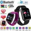 Smart Bracelet Waterproof Sport Smart Watch Heart Rate Blood Pressure Sleep Fitness Wristband Pedometer Call SMS Sedentary Reminder Activity Tracker Smart Band for IOS Android