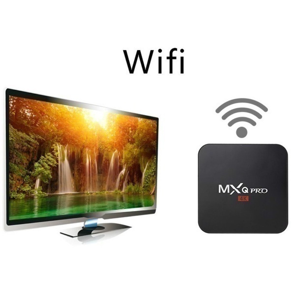 Upgraded Latest MXQ Pro 4K 1G+8G MINI Smart TV BOX Fully Loaded 4 Quad Core Media Player