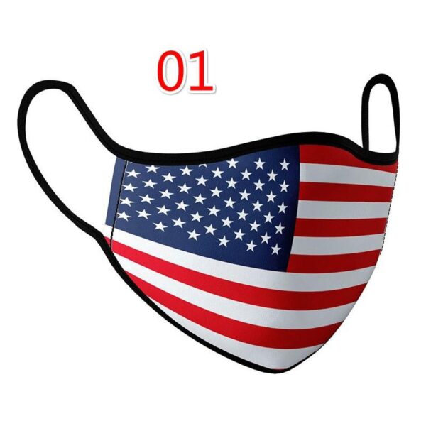 New Arrival Unisex Adults Face Masks National and Maryland State Flag Print Cotton Reusable and Washable Mouth Mask - Crazy Ass Deal