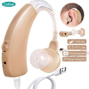 Mini Adjustable Ear Sound Amplifier Volume Tone Listen Hearing Assistance Aid Kit Hook In Ear JZ-1088A Ear Care
