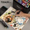Art Marker | 80 Colors Alcohol Based Marker Pen | Watercolor