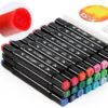 Art Marker | 80 Colors Alcohol Based Marker Pen | Watercolor
