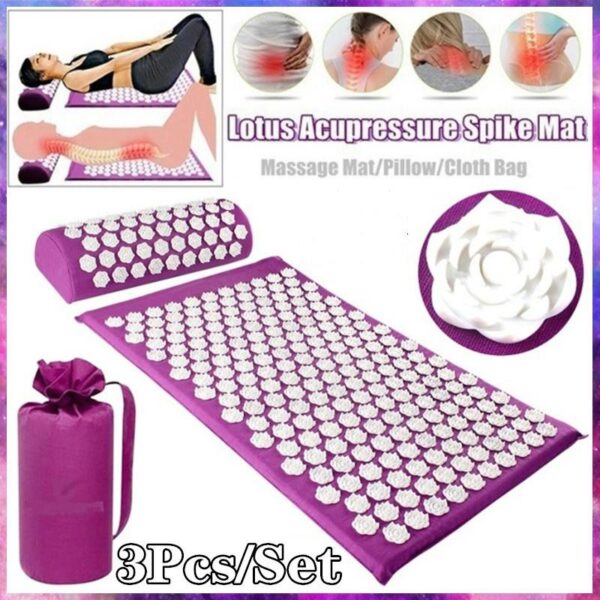 Mat Yoga Lotus | Electrical Neck Massager for Fortigue Relief