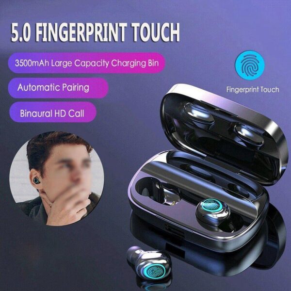 Finger print Touch Ear Phone | mobile phone accessories online store