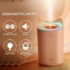 Home Air Humidifier 3000ML Double Nozzle Cool Mist Aroma