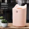 Home Air Humidifier 3000ML Double Nozzle Cool Mist Aroma