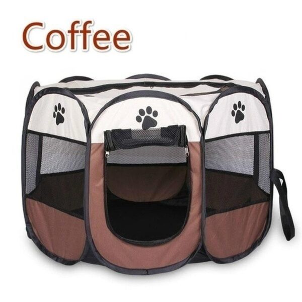 New Pet Tent Portable Playpen Dog Folding Crate Dog House Puppy Pen Soft Kennel Cat Cage