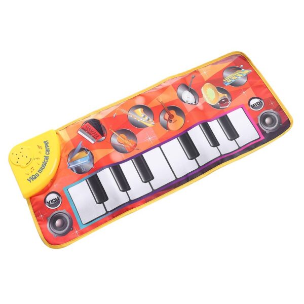 Musical Keyboard Playmat Baby Kids Touch Play Piano Music Carpet Mat Early Learning Children's Educational Toys Early Education Puzzle DFK