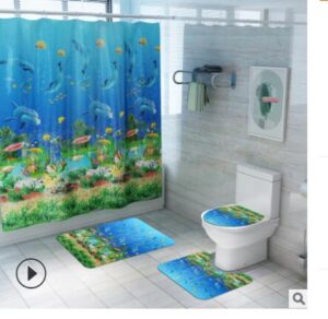 Sea Fish Shower Curtains