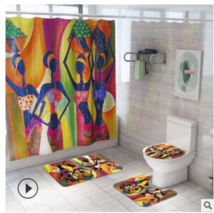 Colorful Shower Curtains