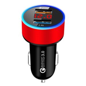 [2020 Version] 3 Types LENCENT FM Transmitter, touch screen Bluetooth FM Transmitter Wireless Radio Adapter Car Kit with Dual USB Charging Car Charger MP3 Player Support TF Card & USB Disk - Crazy Ass Deal