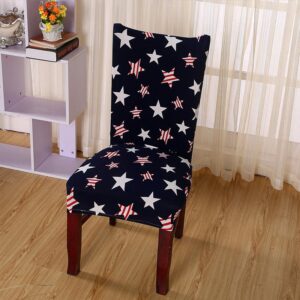 Chair Covers Universal Removable Washable Stretch Slipcovers Chairs 4/6 Pieces Chair Protective Cover Chair Covers for Dining Room, Hotel, Banquet, Ceremony - Crazy Ass Deal