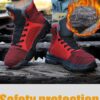 Indestructible Steel Toe Work Safety Shoes for Men Women Protective Toe Construction Red - Crazy Ass Deal