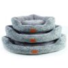 Long Plush Dounts Dod Bed Cushion Calming Bed Hondenmand Pet Kennel Super Soft Fluffy Comfortable for Large Cat Dog House. Machine Washable - Crazy Ass Deal