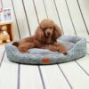 Long Plush Dounts Dod Bed Cushion Calming Bed Hondenmand Pet Kennel Super Soft Fluffy Comfortable.Machine Washable - Crazy Ass Deal