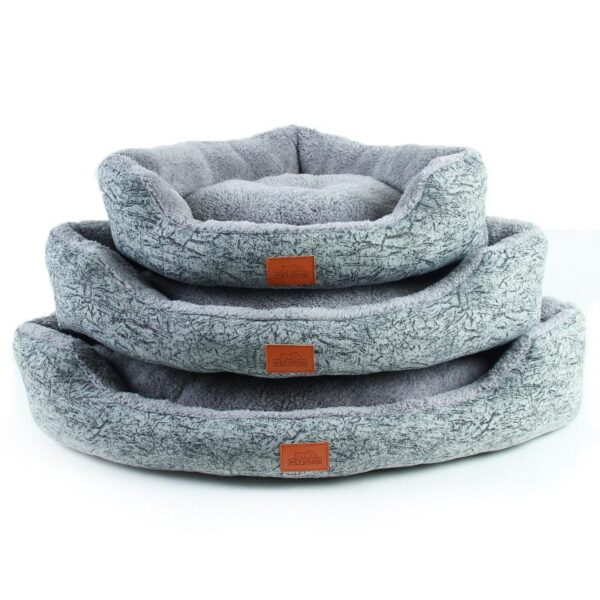 Long Plush Dounts Dod Bed Cushion Calming Bed Hondenmand Pet Kennel Super Soft Fluffy Comfortable.Machine Washable - Crazy Ass Deal