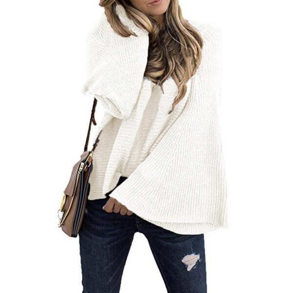 Sweater Scarf With Sleeves