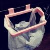 Durable Door-back Portable Trash Bag Holder Household Cabinet Door Rack Trash - Crazy Ass Deal