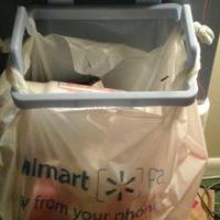 Durable Door-back Portable Trash Bag Holder Household Cabinet Door Rack Trash - Crazy Ass Deal