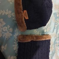 Neck Warmer Knitted Hat Scarf Fur Wool Lining Thick Warm Knit Beanies Balaclava Winter Hat for Men Women Cap Skullies Bonnet - Crazy Ass Deal