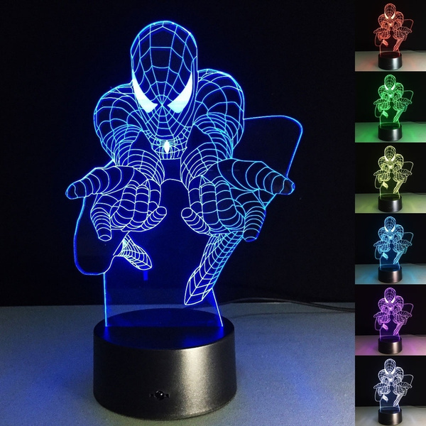 Spiderman 3D Table Lamp