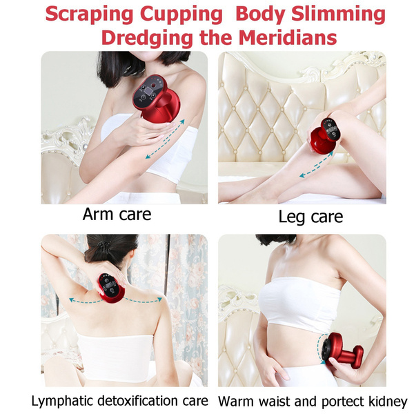 Electric Cupping Massage Guasha Suction Scraping