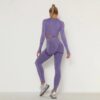 New Set Purple womens sets skinny tracksuit breathable variants