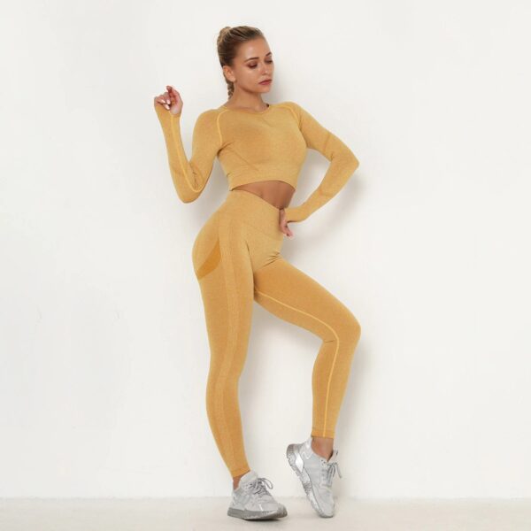 New Set Yellow womens sets skinny tracksuit breathable variants