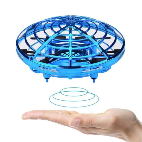 mini helicopter ufo rc drone infraed han main