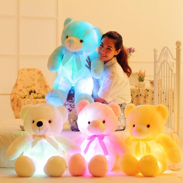 cm creative light up led teddy bear st main