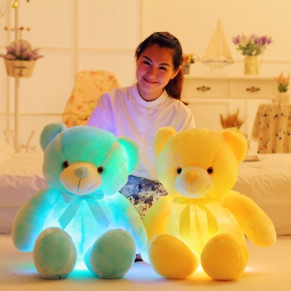 cm creative light up led teddy bear st main