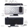 Black fm radio led digital smart alarm clock w variants